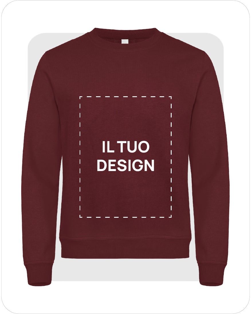 Felpa Unisex Girocollo