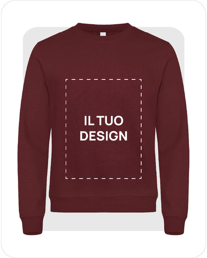 Felpa Unisex Girocollo
