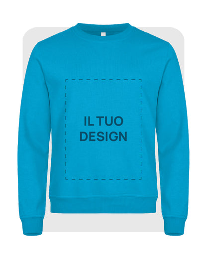 Felpa Unisex Girocollo