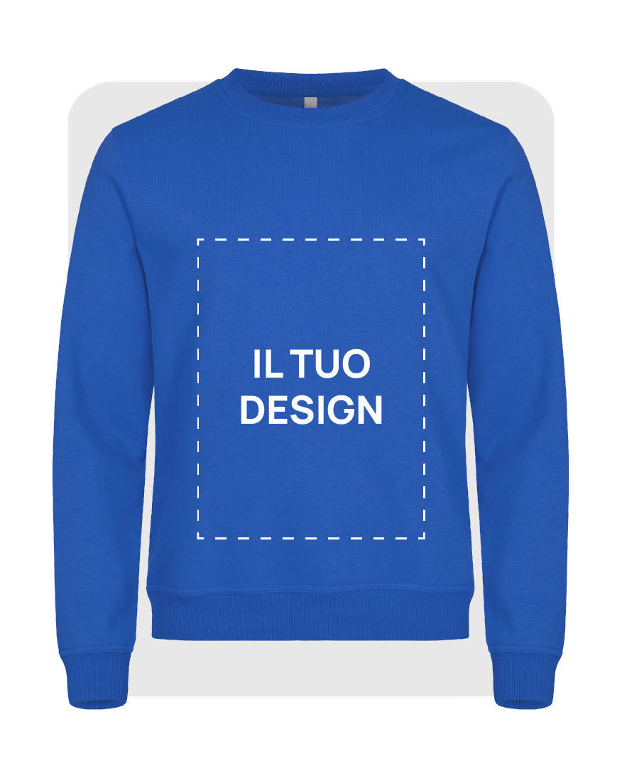 Felpa Unisex Girocollo