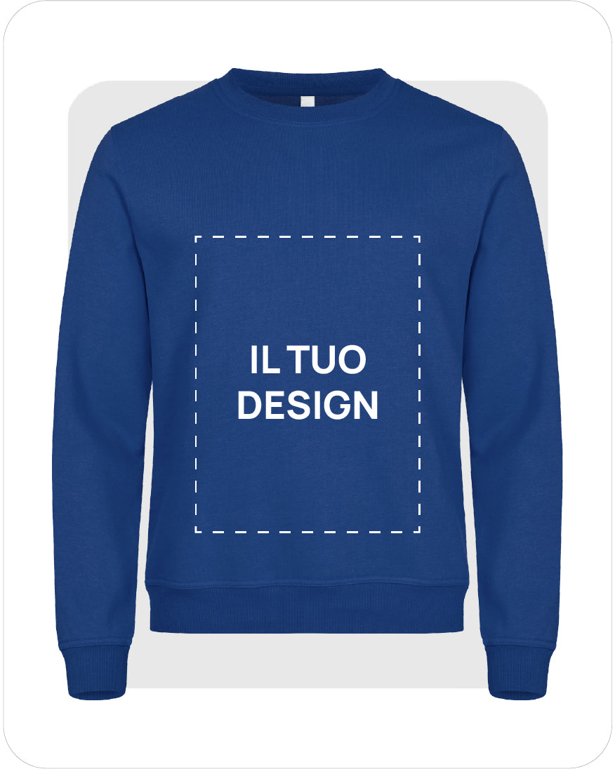 Felpa Unisex Girocollo