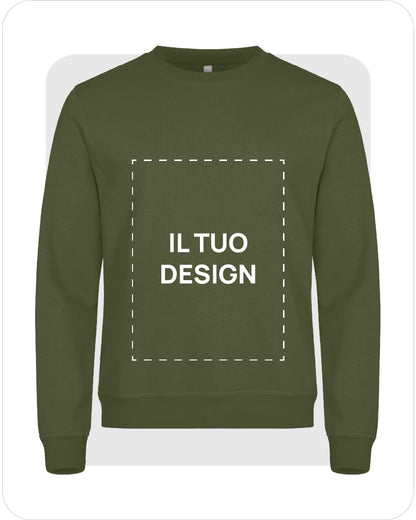 Felpa Unisex Girocollo