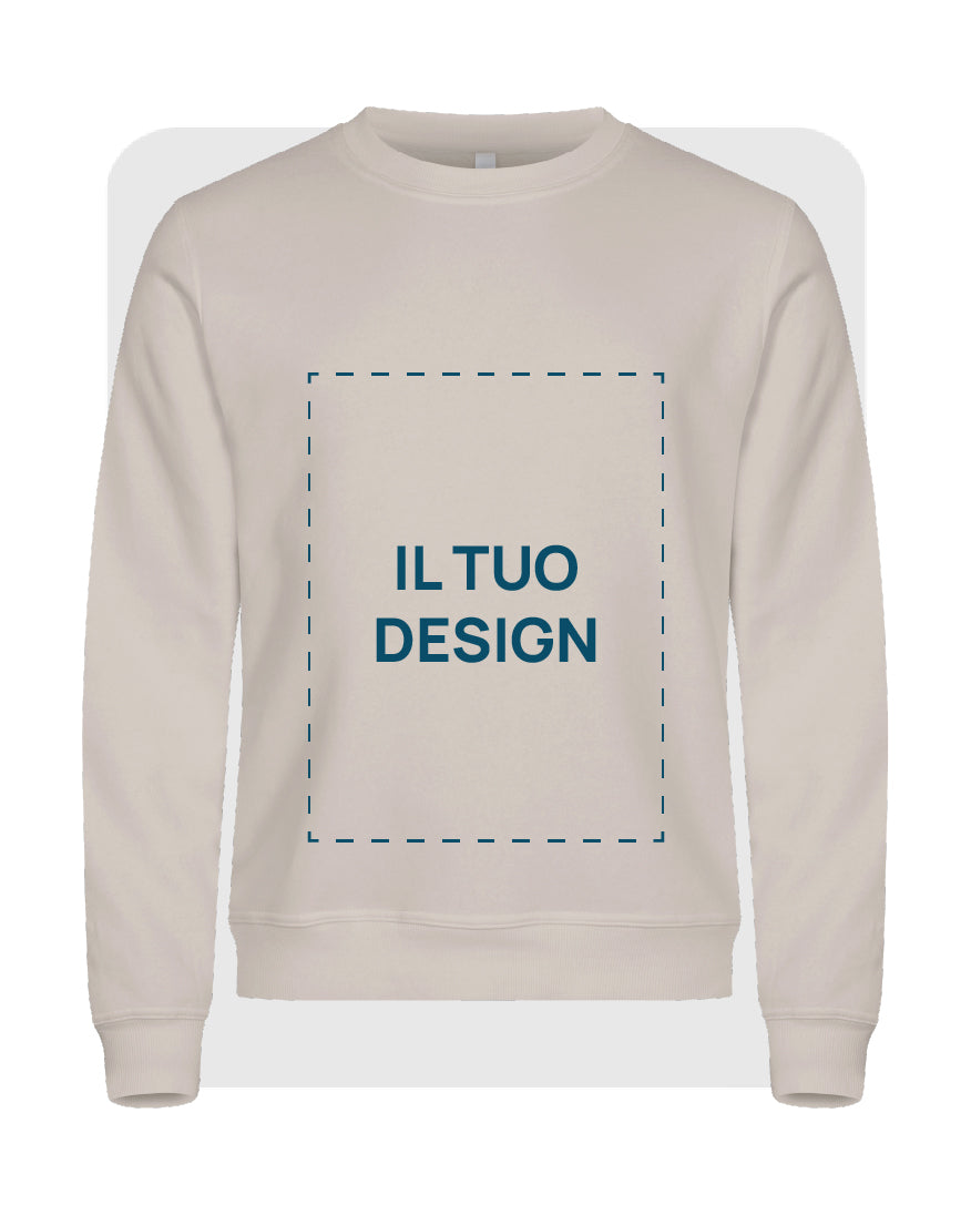 Felpa Unisex Girocollo