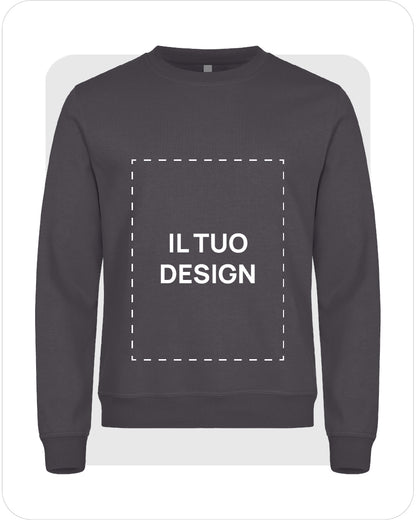 Felpa Unisex Girocollo