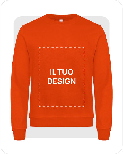 Felpa Unisex Girocollo