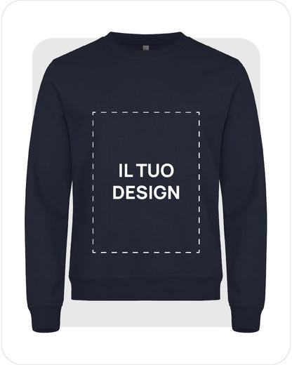 Felpa Unisex Girocollo