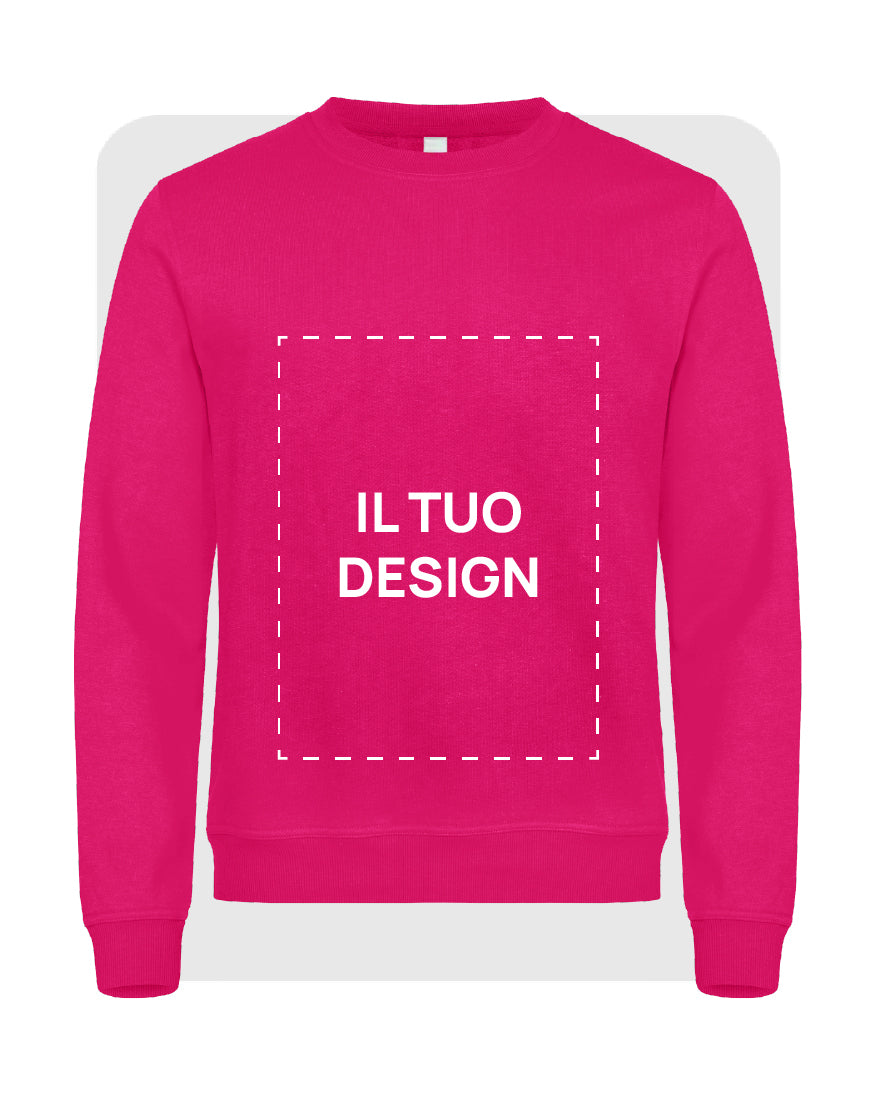 Felpa Unisex Girocollo