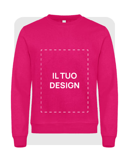 Felpa Unisex Girocollo