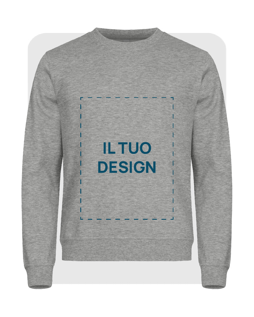 Felpa Unisex Girocollo