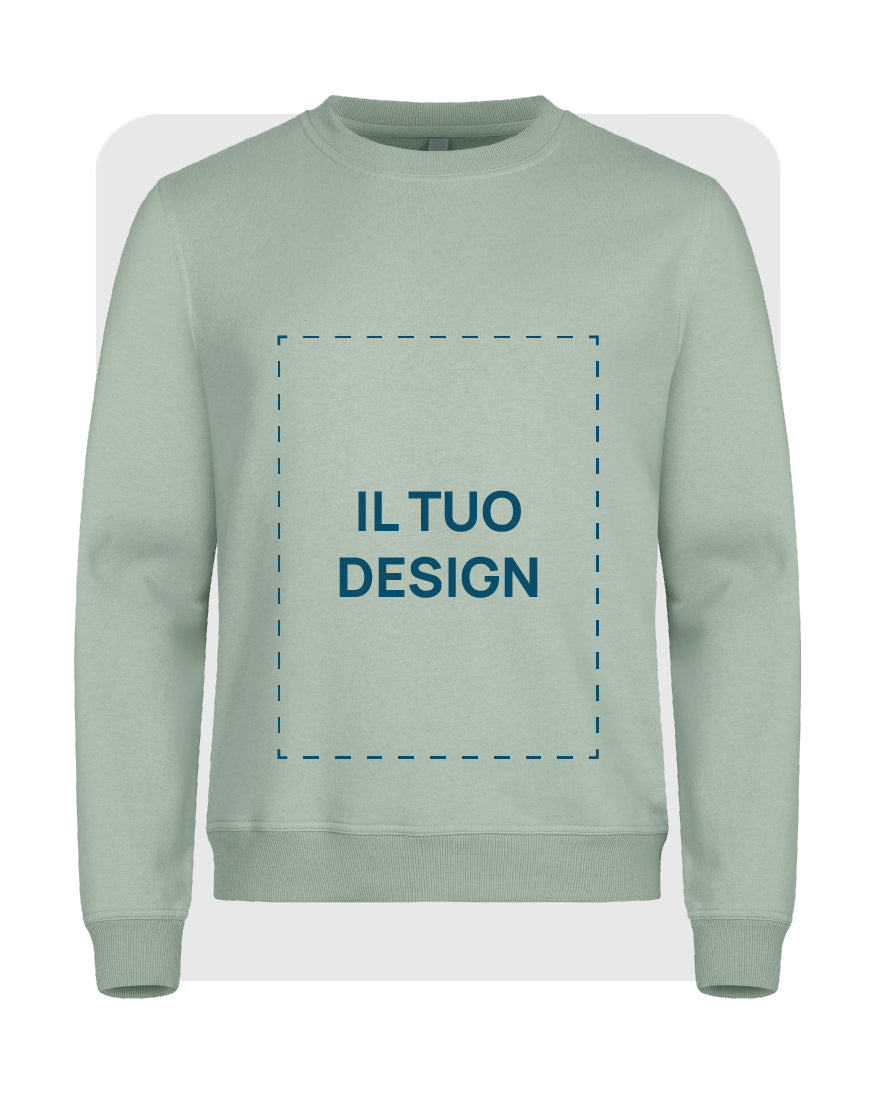 Felpa Unisex Girocollo