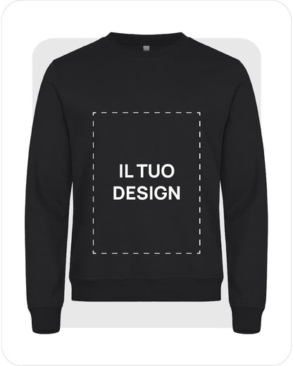 Felpa Unisex Girocollo