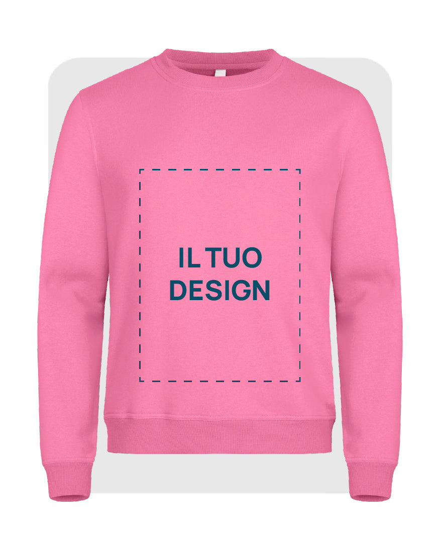 Felpa Unisex Girocollo