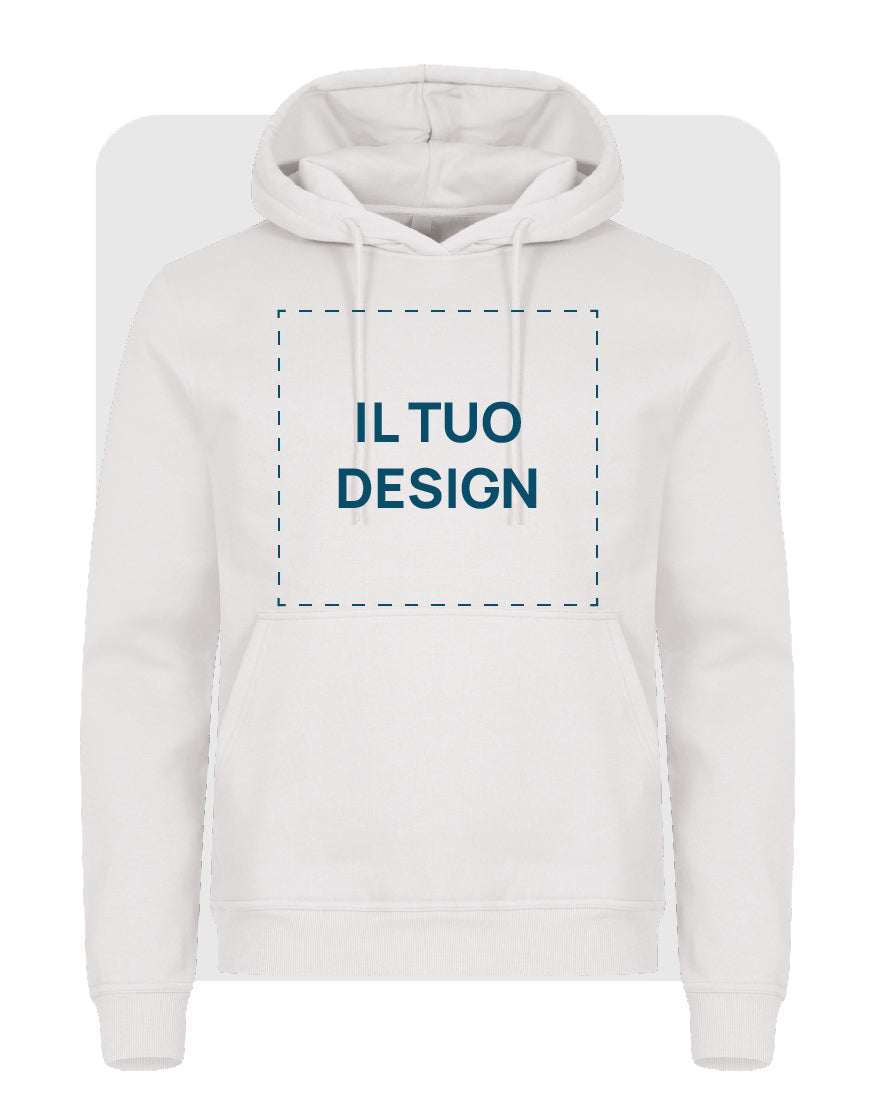 Felpa Unisex con Cappuccio