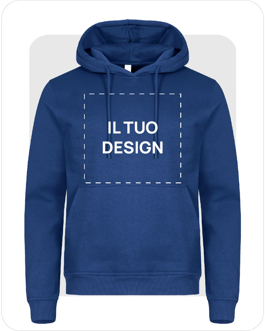 Felpa Unisex con Cappuccio