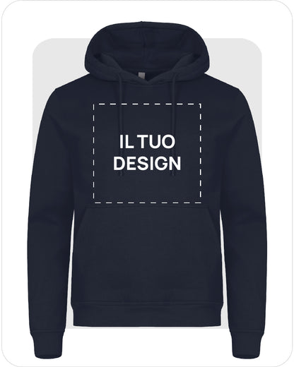 Felpa Unisex con Cappuccio