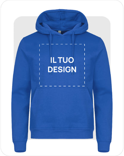 Felpa Unisex con Cappuccio