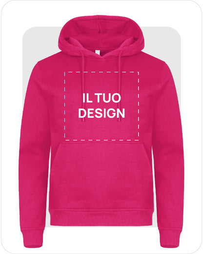 Felpa Unisex con Cappuccio