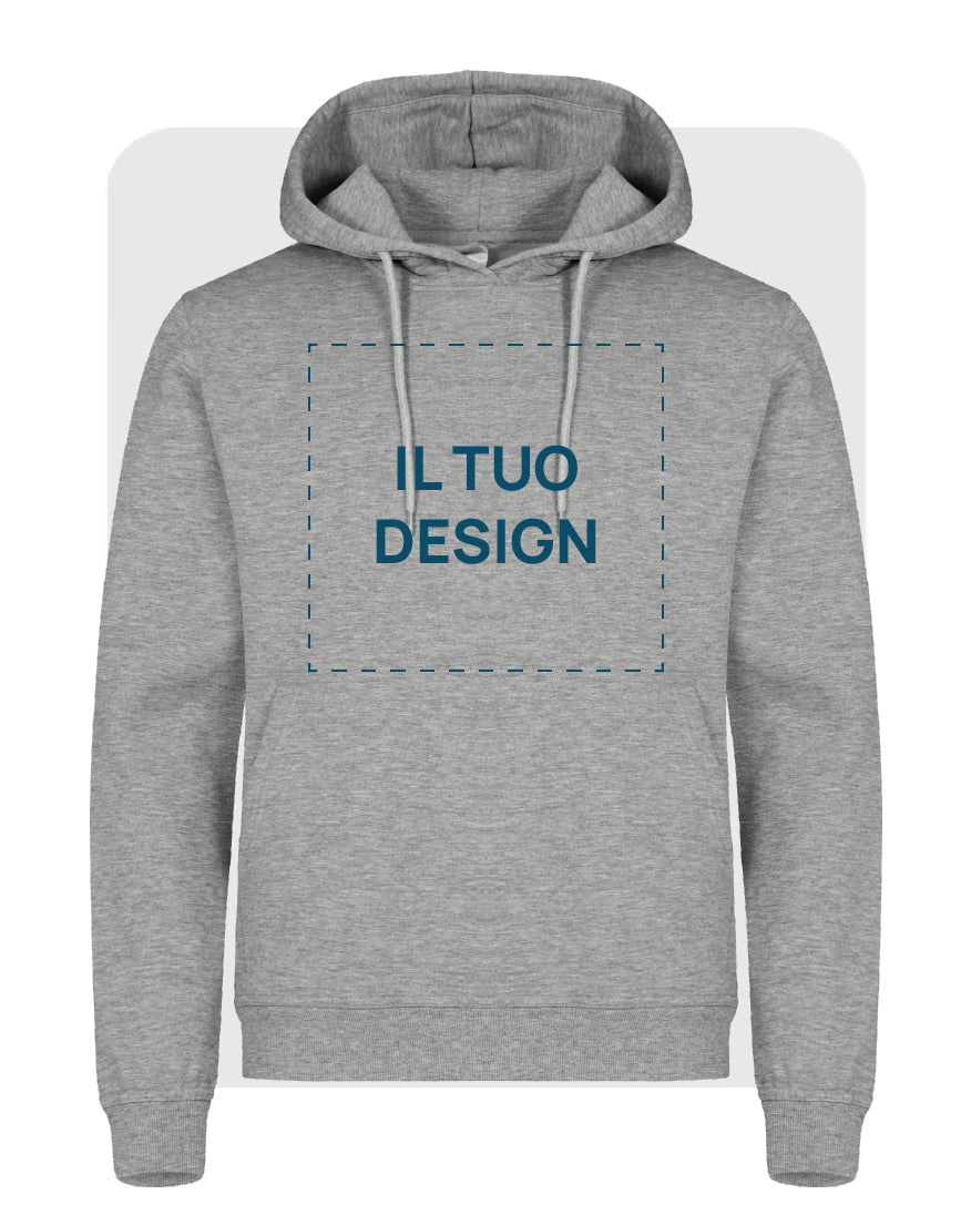 Felpa Unisex con Cappuccio