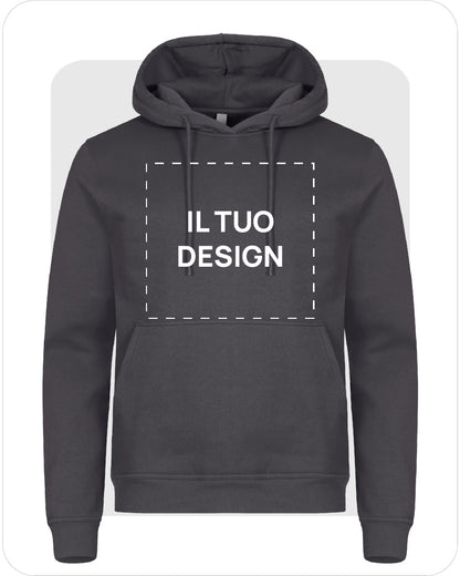 Felpa Unisex con Cappuccio