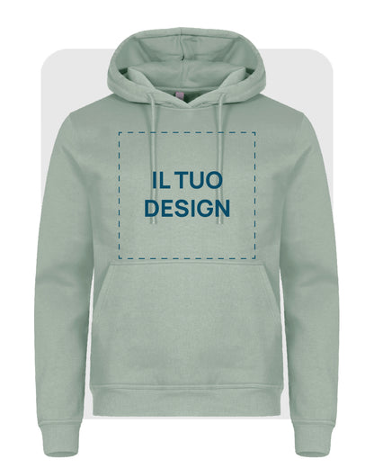 Felpa Unisex con Cappuccio