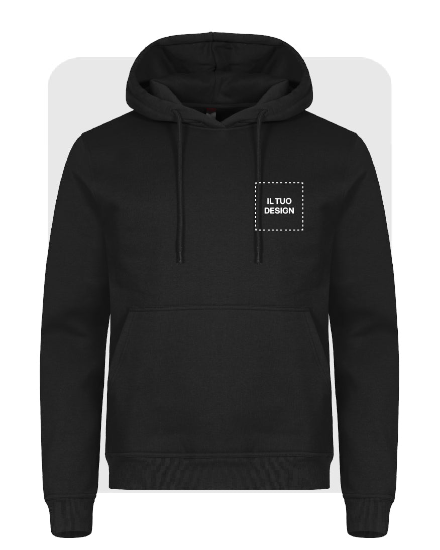 Felpa Unisex con Cappuccio