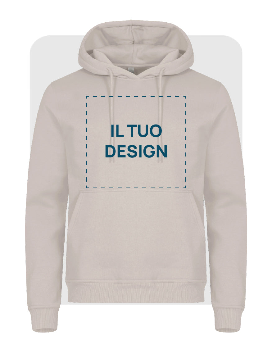Felpa Unisex con Cappuccio