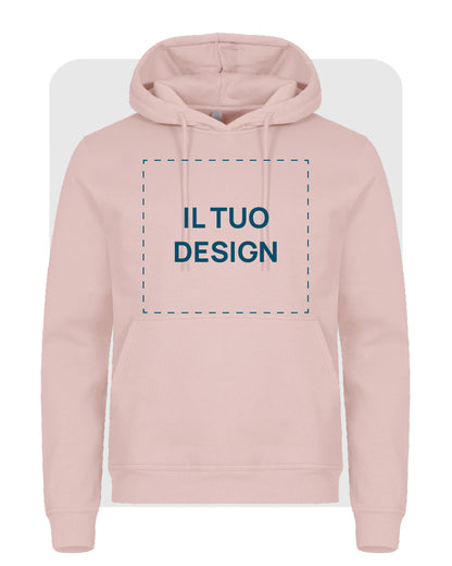 Felpa Unisex con Cappuccio