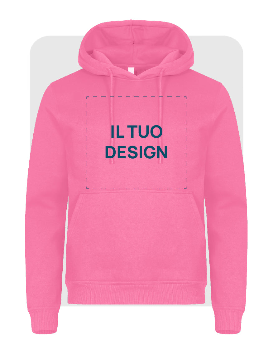 Felpa Unisex con Cappuccio