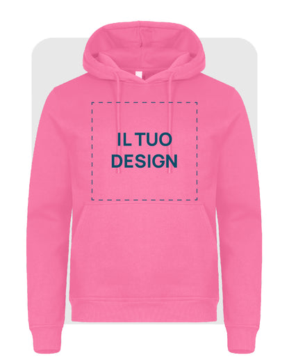 Felpa Unisex con Cappuccio