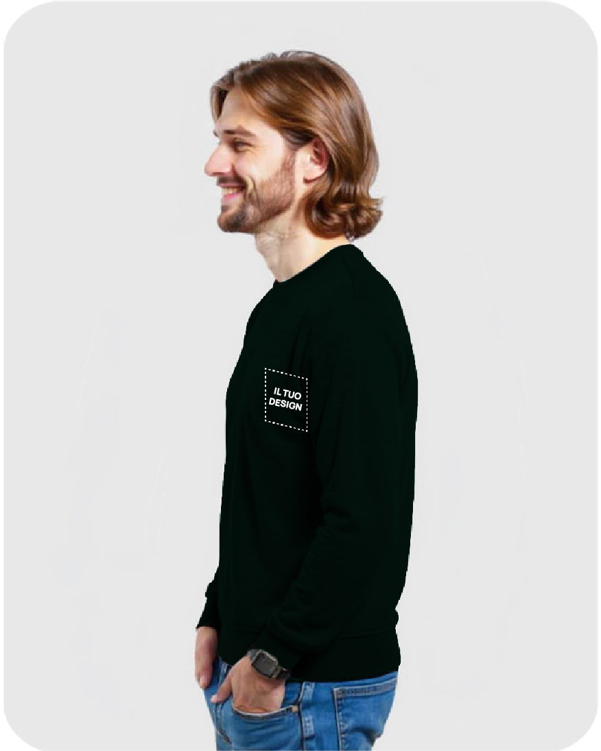Felpa Unisex Girocollo