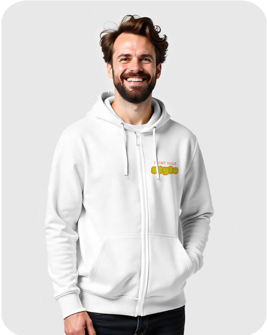 Felpa Uomo con Cappuccio e Cerniera