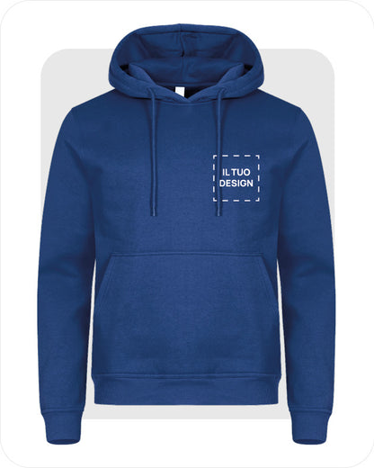 Felpa Unisex con Cappuccio