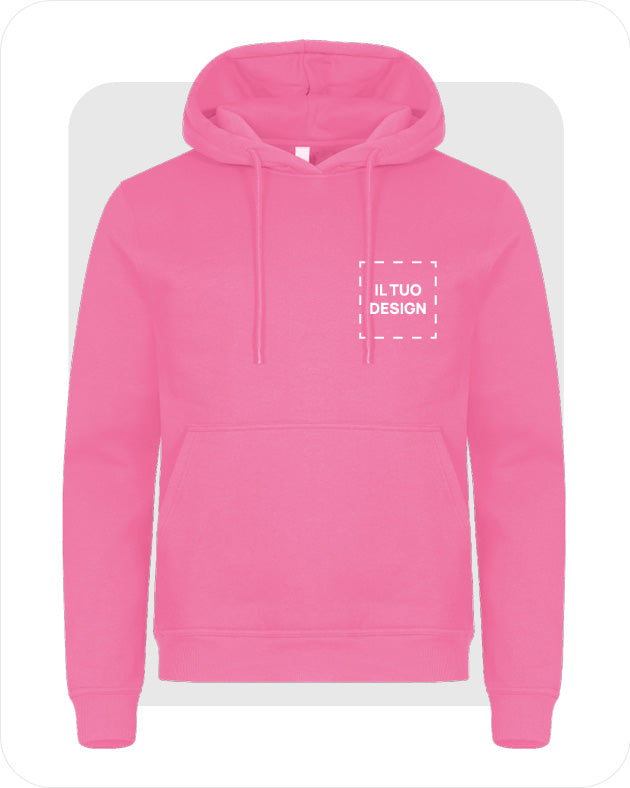 Felpa Unisex con Cappuccio
