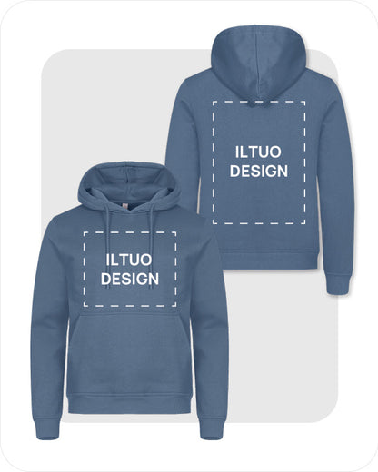 Felpa Unisex con Cappuccio