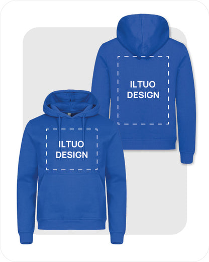 Felpa Unisex con Cappuccio
