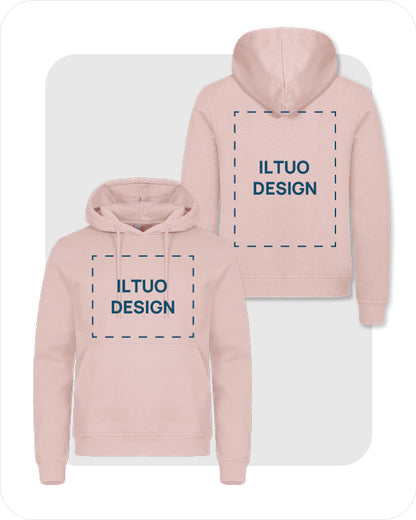 Felpa Unisex con Cappuccio