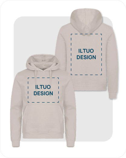 Felpa Unisex con Cappuccio