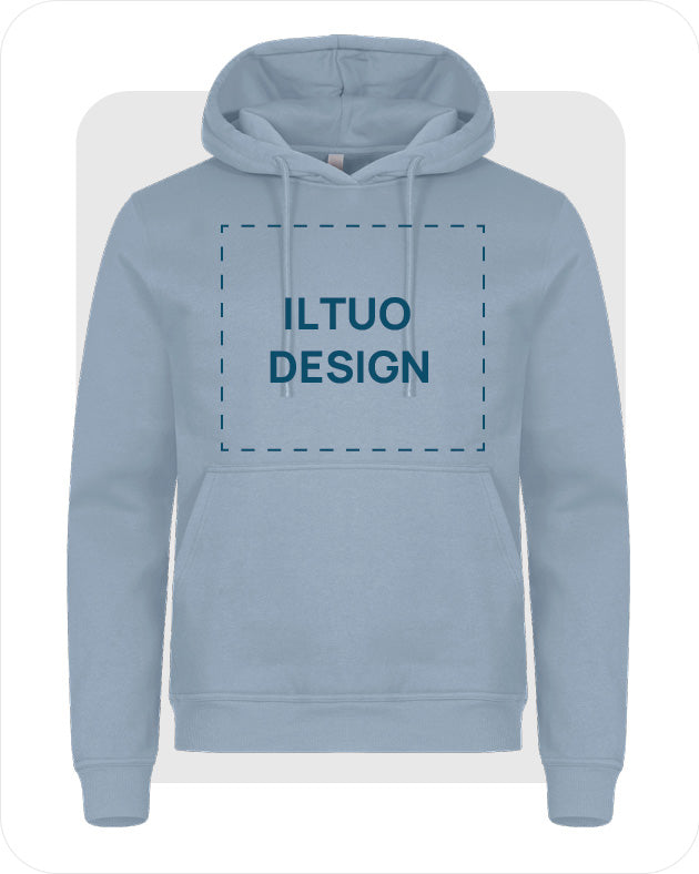 Felpa Unisex con Cappuccio