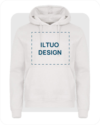 Felpa Unisex con Cappuccio