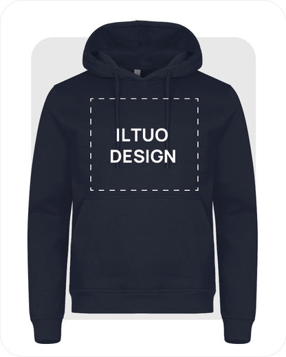 Felpa Unisex con Cappuccio