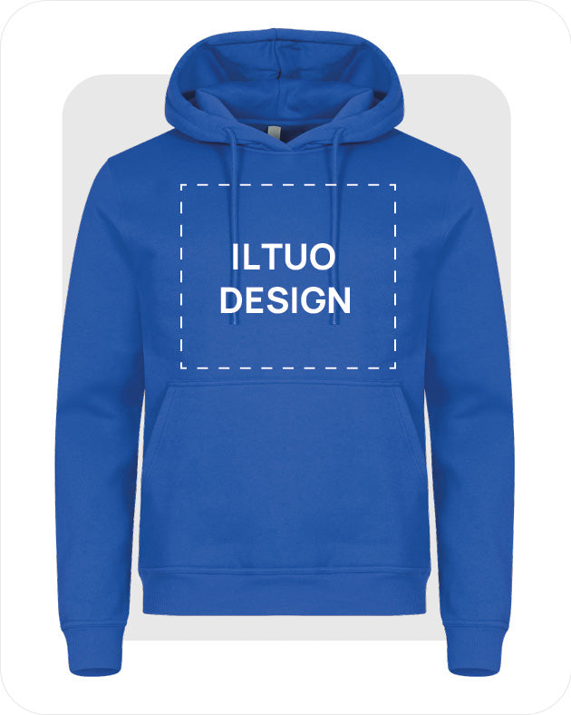 Felpa Unisex con Cappuccio