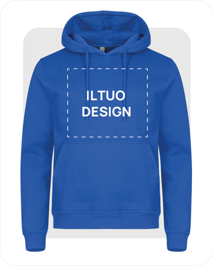 Felpa Unisex con Cappuccio