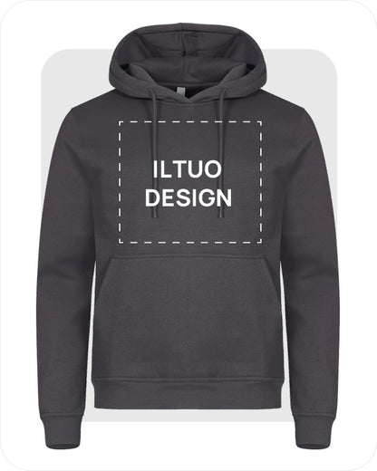 Felpa Unisex con Cappuccio