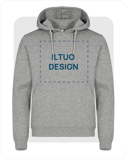 Felpa Unisex con Cappuccio