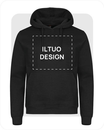 Felpa Unisex con Cappuccio