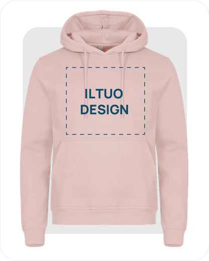 Felpa Unisex con Cappuccio
