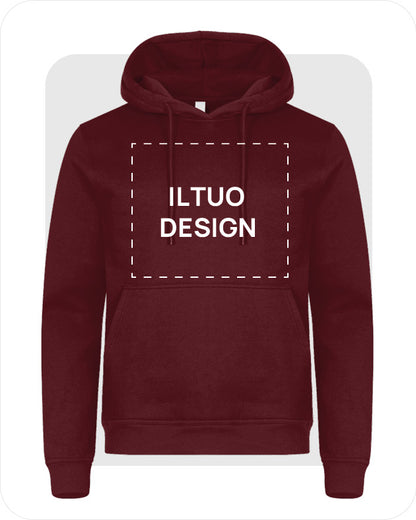 Felpa Unisex con Cappuccio