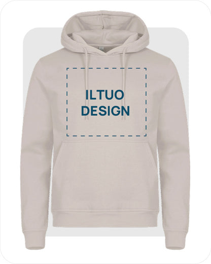 Felpa Unisex con Cappuccio