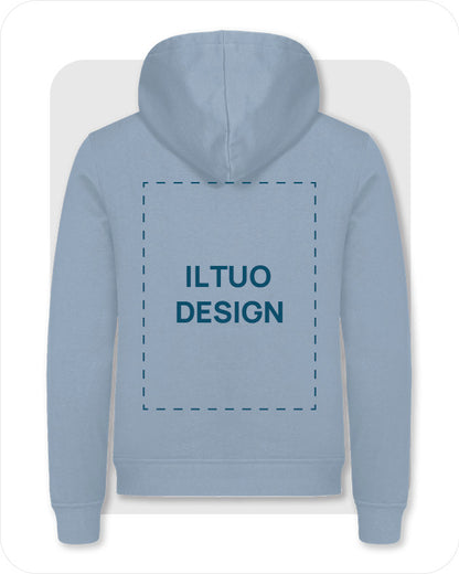 Felpa Unisex con Cappuccio