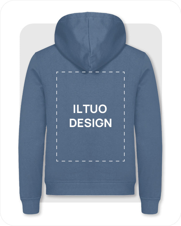 Felpa Unisex con Cappuccio